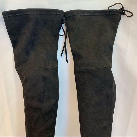STEVE Madden Gorgeous Black suede over the knee boots size 5.5 - Picture 4 of 12